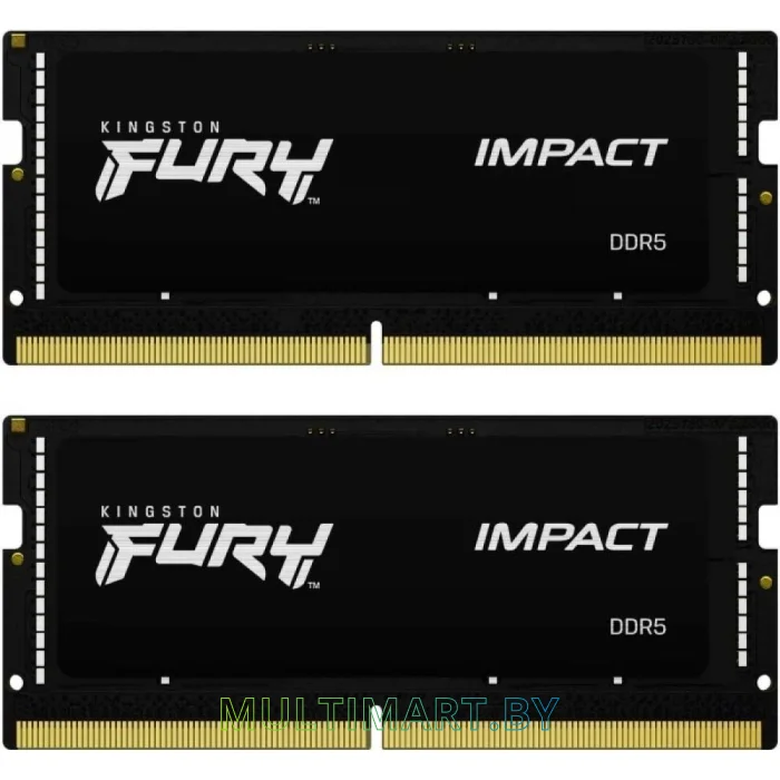 Оперативная память Kingston FURY Impact 2x16GB DDR5 PC5-48000 (KF560S38IBK2-32)